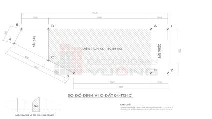 Hồ sơ thiết kế căn số 04 lô TT34C Khu đô thị Văn Phú