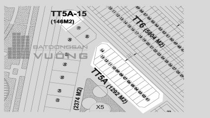 Bán Liền kề phân khu LKCVP lô TT5A, mặt đường 12m, hướng nhà Đông - Bắc, Khu đô thị Văn Phú [#H1388.1191]