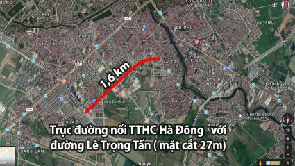 Chính chủ bán đất dịch vụ LK16 mặt đường 27m kết nối khu trung tâm hành chính từ Ngã 4 Hà Trì đến Ngã tư Phúc La Văn Phú