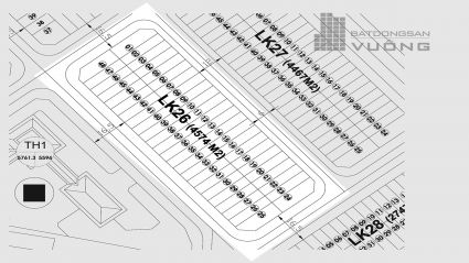 Bán Liền kề phân khu LKCVP lô LK26, mặt đường 16.5m, hướng nhà Tây - Nam, Khu đô thị Văn Phú [#H1448.1240]